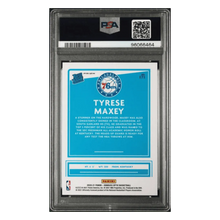 Tyrese Maxey PSA 9 2020 Panini Donruss Optic Target Box Set Rated Rookie Card #171