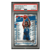 Tyrese Maxey PSA 9 2020 Panini Donruss Optic Target Box Set Rated Rookie Card #171