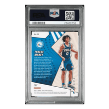 Tyrese Maxey PSA 9 2020 Panini Revolution Rookie Revolution Cubic Card #20