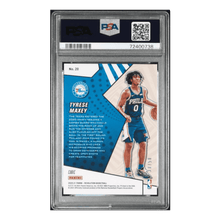 Tyrese Maxey PSA 9 2020 Panini Revolution Rookie Revolution Cubic Card #20