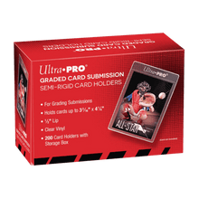 Ultra Pro 1/2" Lip Semi-Rigid Tall Card Holders - 200ct