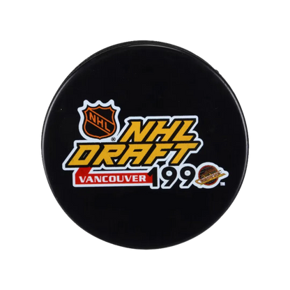 Unsigned 1990 NHL Draft Logo Hockey Puck
