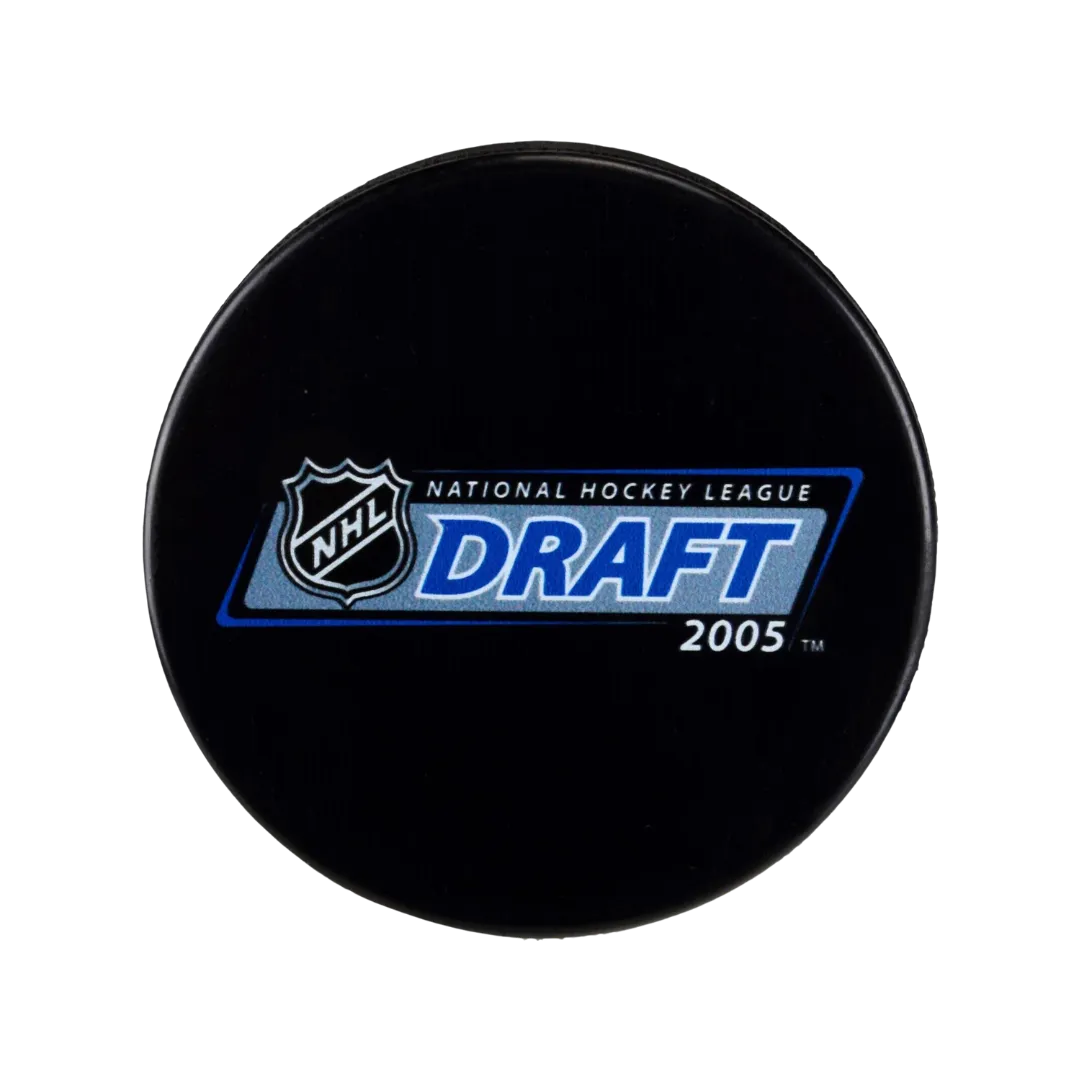 Unsigned 2005 NHL Draft Logo Hockey Puck