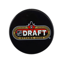 Unsigned 2008 NHL Draft Logo Hockey Puck