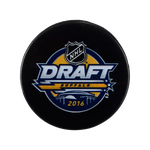 
Unsigned 2016 NHL Draft Logo Hockey Puck