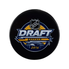 Unsigned 2016 NHL Draft Logo Hockey Puck
