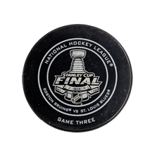 Unsigned 2019 Stanley Cup Final Game Three Official Game Puck