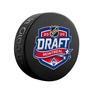 2020 NHL Draft Unsigned Logo Hockey Puck