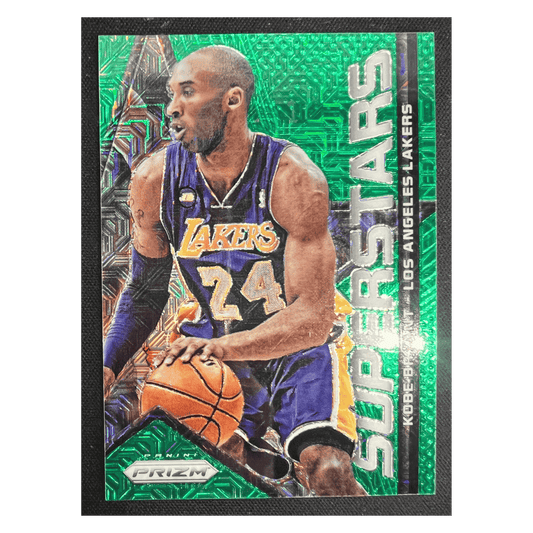 Kobe Bryant 2014 Panini Prizm Superstars Green Mojo #d/ 25 Card #2