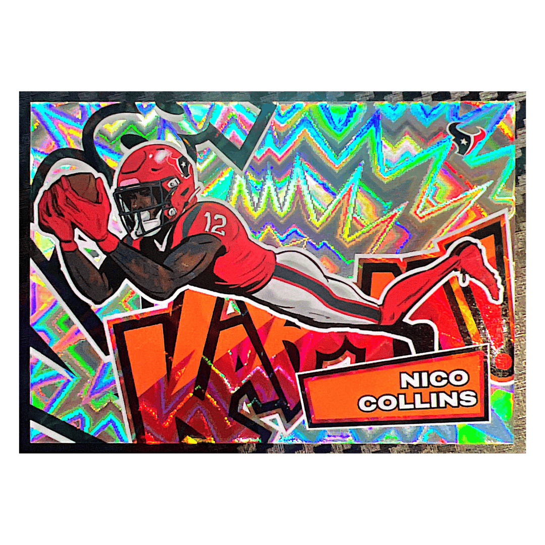 Nico Collins 2025 Panini Absolute Kaboom! Card #28