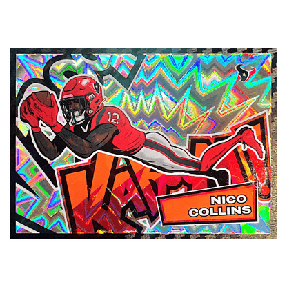 Nico Collins 2025 Panini Absolute Kaboom! Card #28