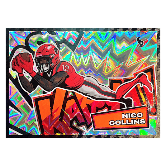 Nico Collins 2025 Panini Absolute Kaboom! Card #28
