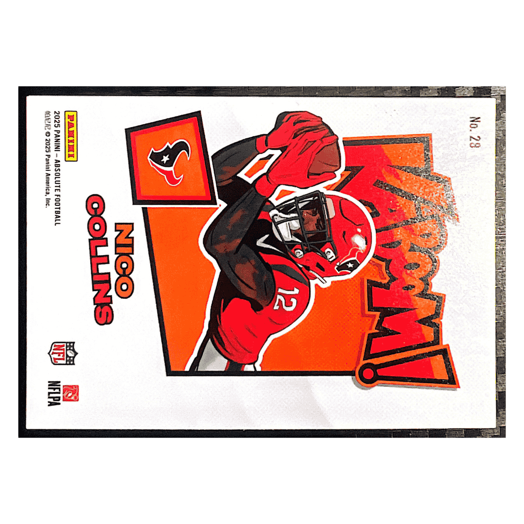 Nico Collins 2025 Panini Absolute Kaboom! Card #28