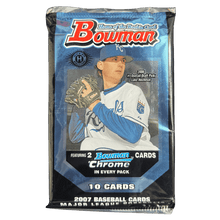 2007 Topps Bowman Baseball Single Pack