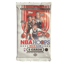 2025-26 Topps NBA Hoops Basketball Single Pack