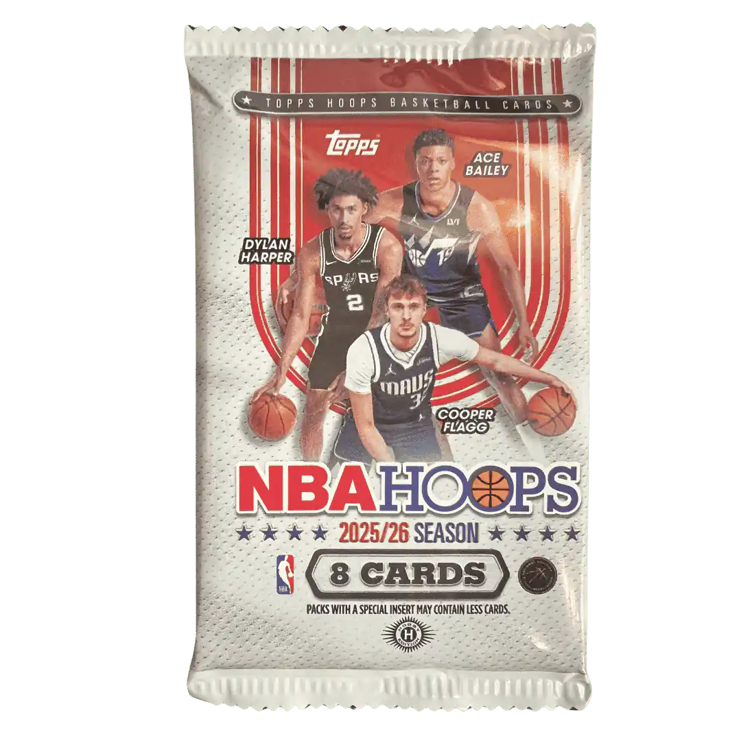 2025-26 Topps NBA Hoops Basketball Single Pack