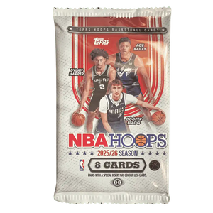2025-26 Topps NBA Hoops Basketball Single Pack
