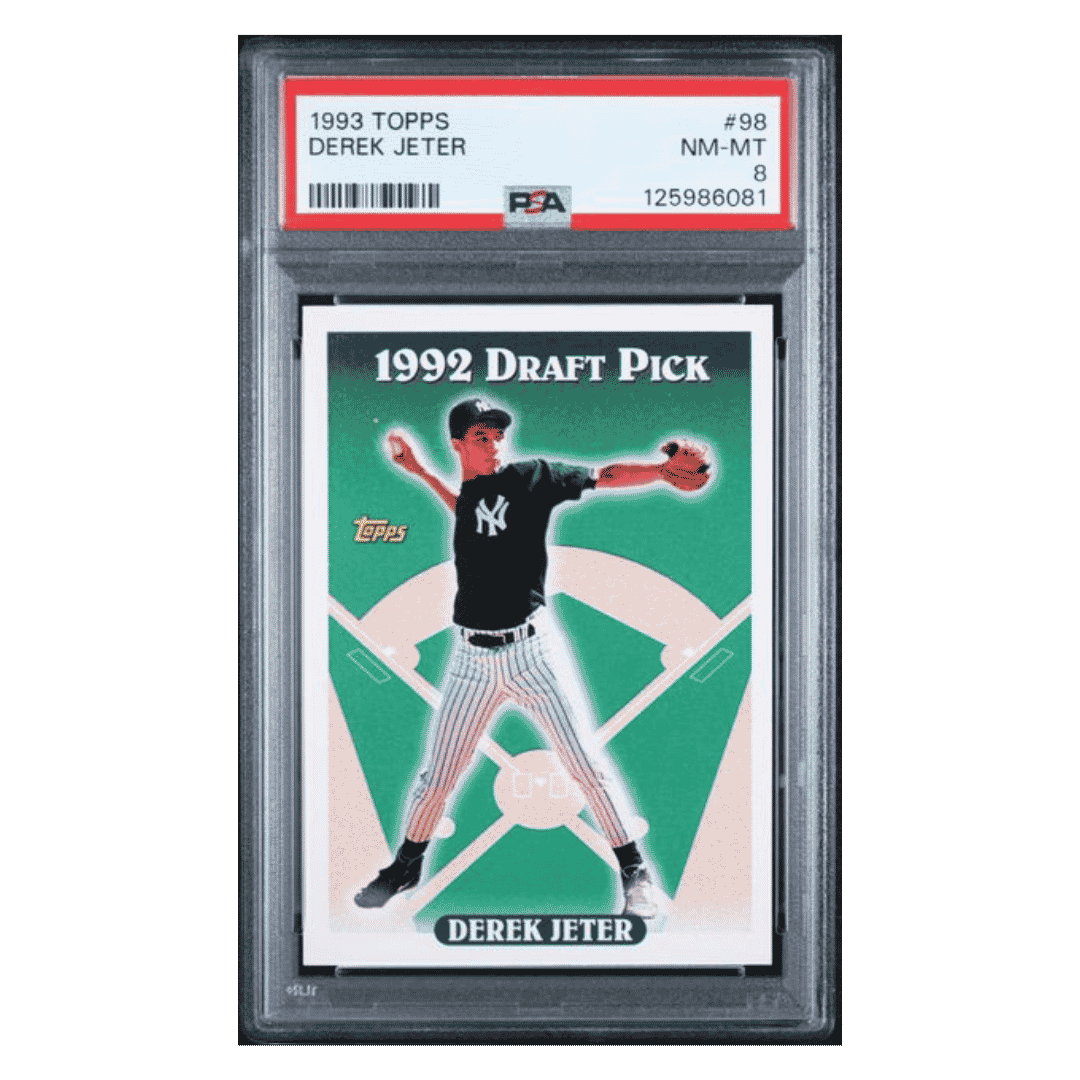 Derek Jeter PSA 8 1993 Topps Card #98