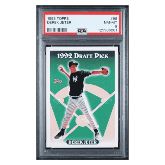 Derek Jeter PSA 8 1993 Topps Card #98
