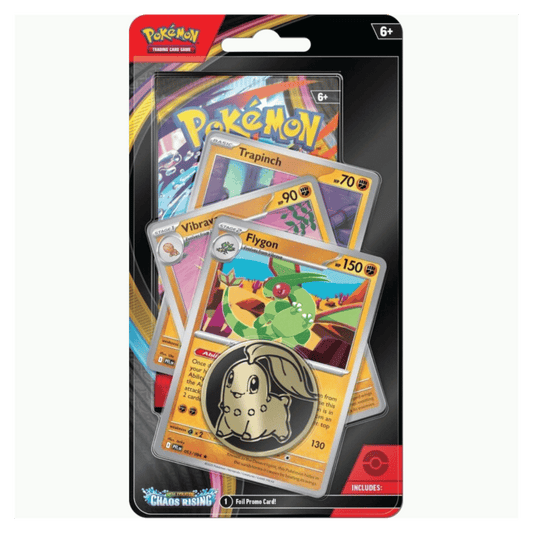 Pokemon TCG: Mega Evolution Chaos Rising Premium Checklane Blister - Flygon