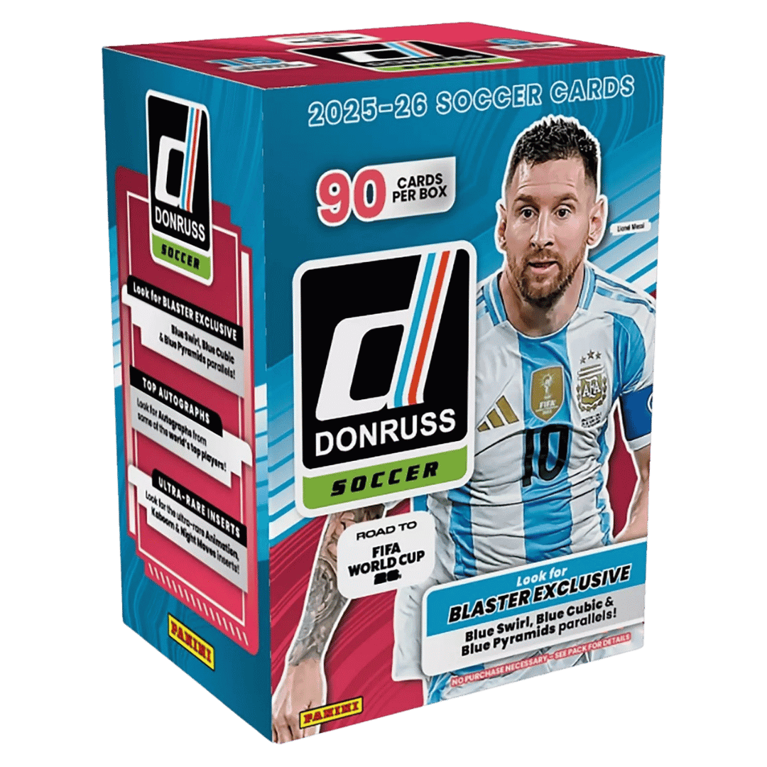 2025-26 Panini Donruss Road to the World Cup Soccer Blaster Box