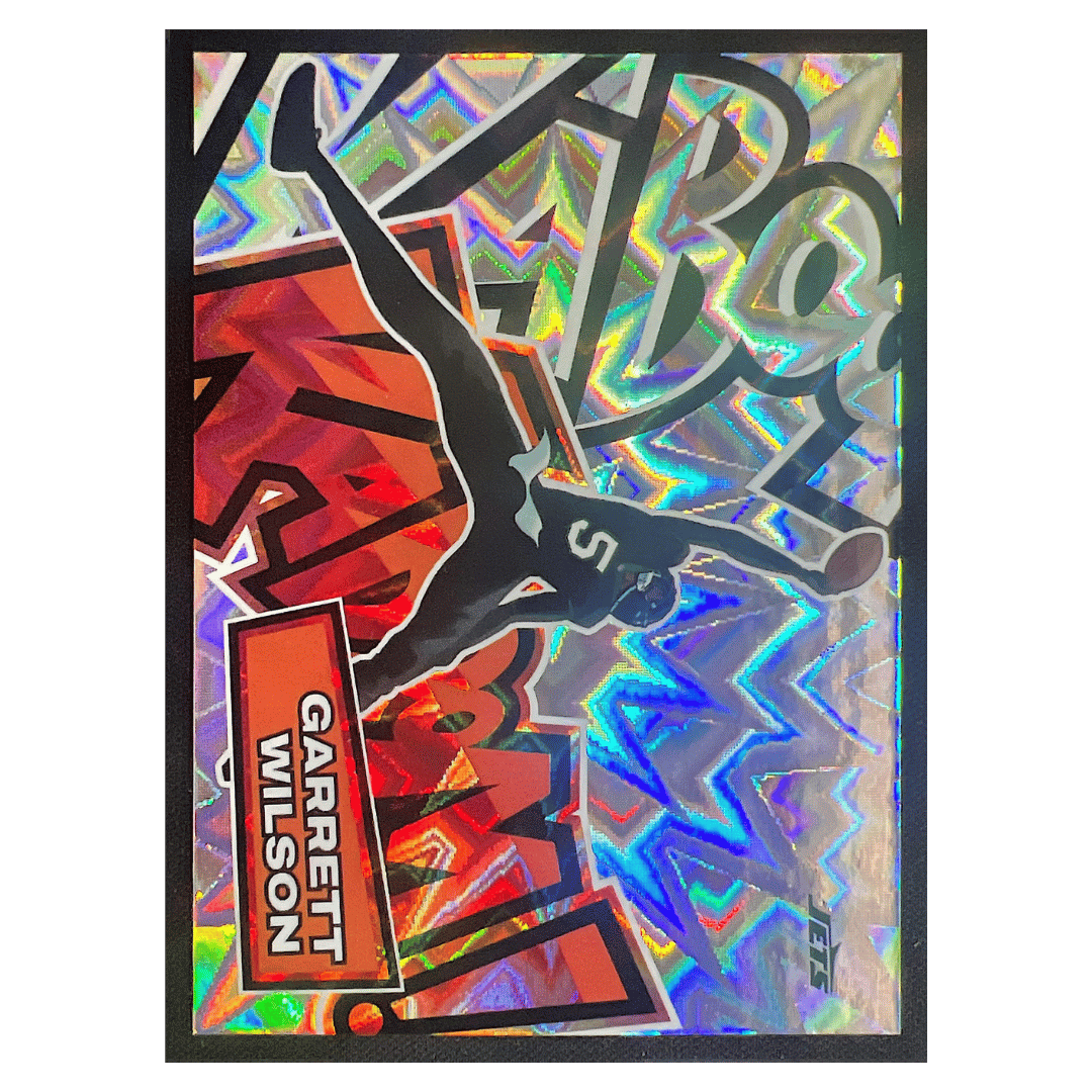Garrett Wilson 2025 Panini Absolute Horizontal Kaboom! Card #26