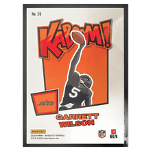 Garrett Wilson 2025 Panini Absolute Horizontal Kaboom! Card #26