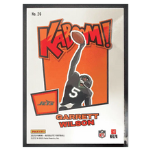 Garrett Wilson 2025 Panini Absolute Horizontal Kaboom! Card #26