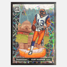 Kurt Warner 2022 Panini Donruss Optic Downtown Card #DTKW