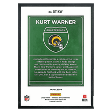 Kurt Warner 2022 Panini Donruss Optic Downtown Card #DTKW