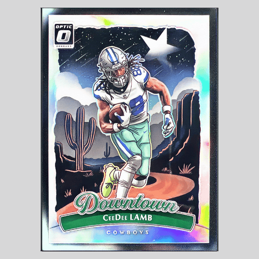CeeDee Lamb 2025 Panini Donruss Optic Downtown Card #9