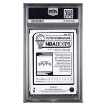 Victor Wembanyama PSA 9 2023 Panini NBA Hoops Silver Rookie RC #d/ 199 Card #277