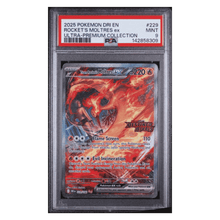 Rocket's Moltres ex PSA 9 2025 Pokemon Destined Rivals Ultra Premium Collection Card #229