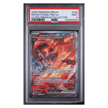 Rocket's Moltres ex PSA 9 2025 Pokemon Destined Rivals Ultra Premium Collection Card #229