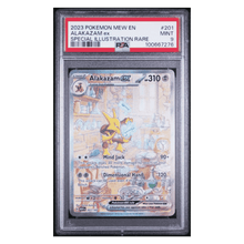 Alakazam ex PSA 9 2023 Pokemon Mew Special Illustration Rare Card #201
