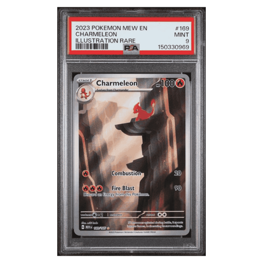 Charmeleon PSA 9 2023 Pokemon Mew Illustration Rare Card #169