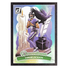 Lamar Jackson 2025 Panini Donruss Downtown Card #1