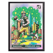 Jordan Love 2024 Panini Donruss Downtown Card #5