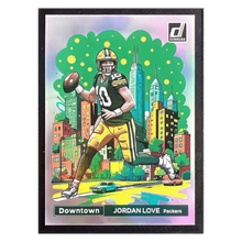 Jordan Love 2024 Panini Donruss Downtown Card #5