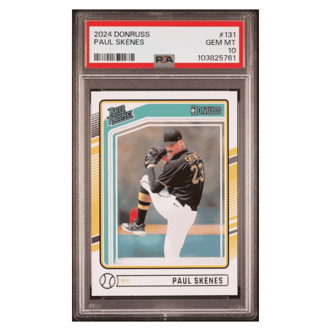 Paul Skenes PSA 10 2024 Panini Donruss Rated Prospect Card #131