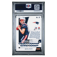 Drake Maye PSA 9 2024 Panini Prizm Flashback Rookie RC Card #10