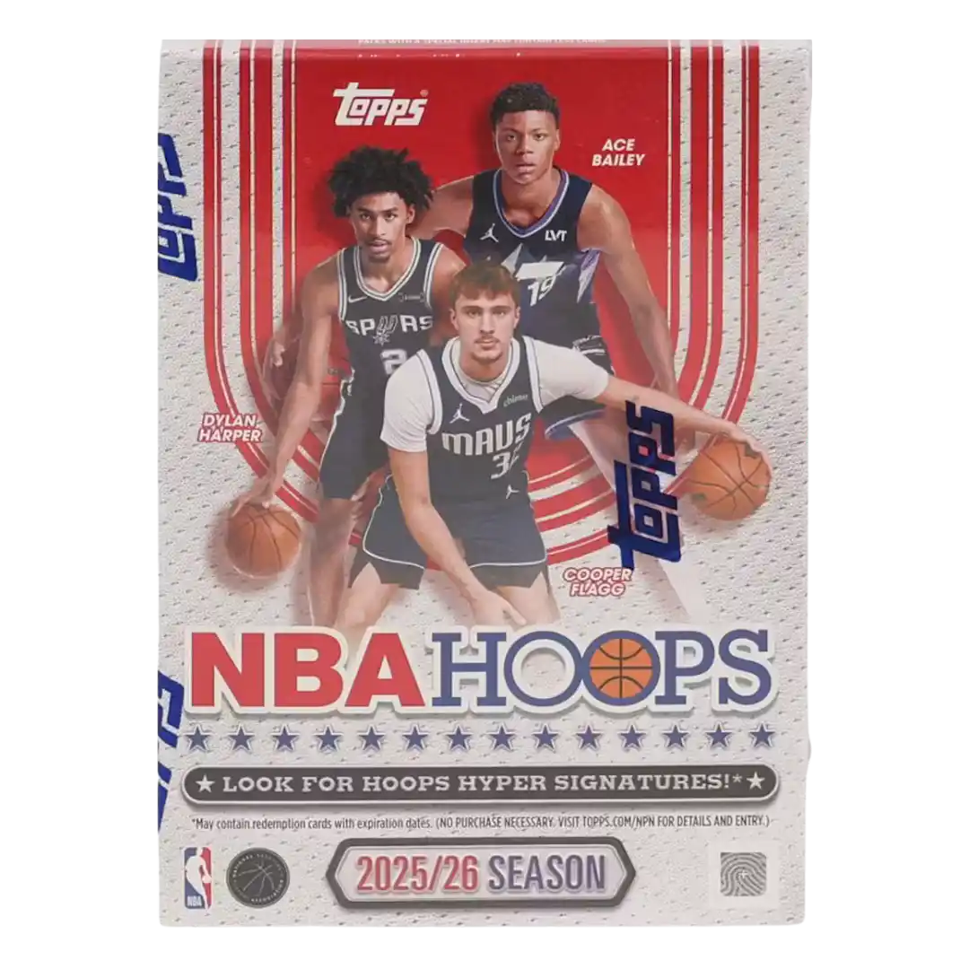 2025-26 Topps NBA Hoops Basketball Blaster Box