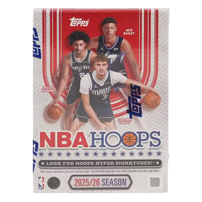 2025-26 Topps NBA Hoops Basketball Blaster Box