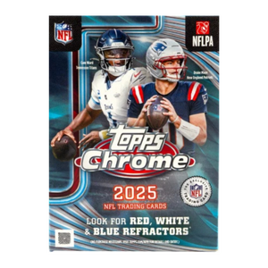2025 Topps Chrome Football Blaster Box