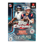 
2025 Topps Chrome Football Blaster Box — Front