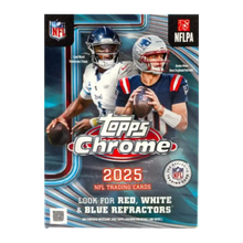2025 Topps Chrome Football Blaster Box