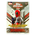 
2025 Topps Marvel Chrome Deadpool Blaster Box — Front