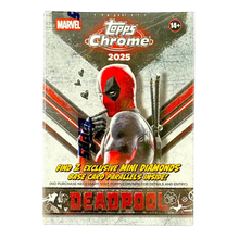 2025 Topps Marvel Chrome Deadpool Blaster Box