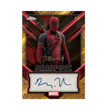2025 Topps Marvel Chrome Deadpool Blaster Box