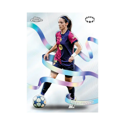 2024-25 Topps Chrome UEFA Women's Champion League Soccer Blaster Box